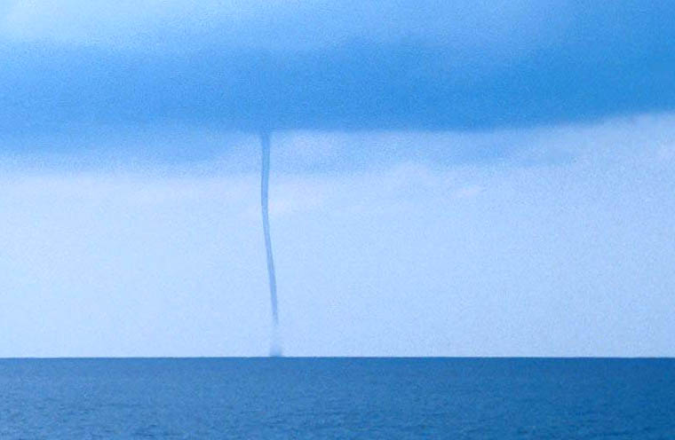 Waterspout near Bimini