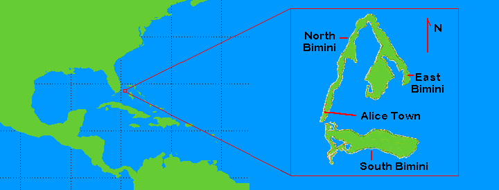 Bimini, The Bahamas - Location