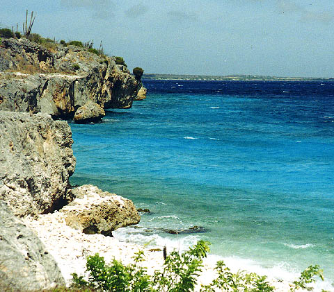 Beach at Ol' Blue, Bonaire