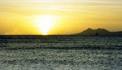 A Tropical Sunset on Bonaire