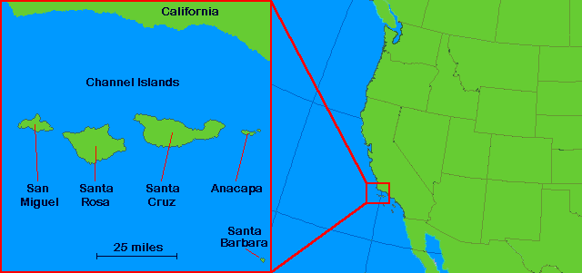Channel Islands - Location