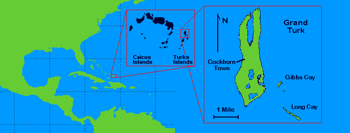 Grand Turk, Turks and Caicos - Location