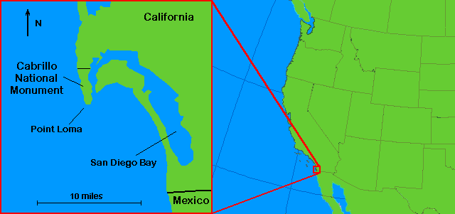 Cabrillo National Monument - Location