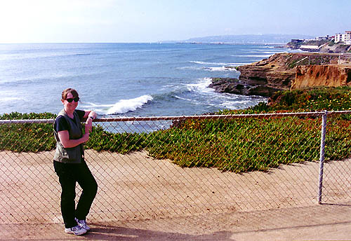 Tessa Dowell at Sunset Cliffs